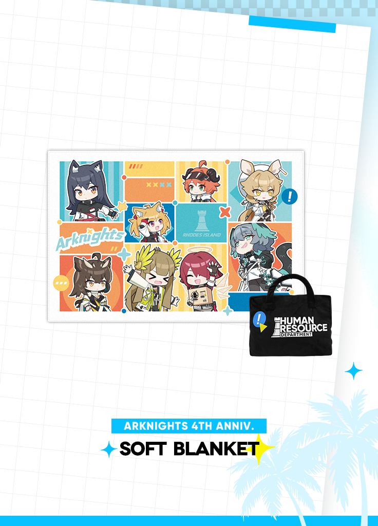 Arknights | Soft Blanket | 4th Anniv