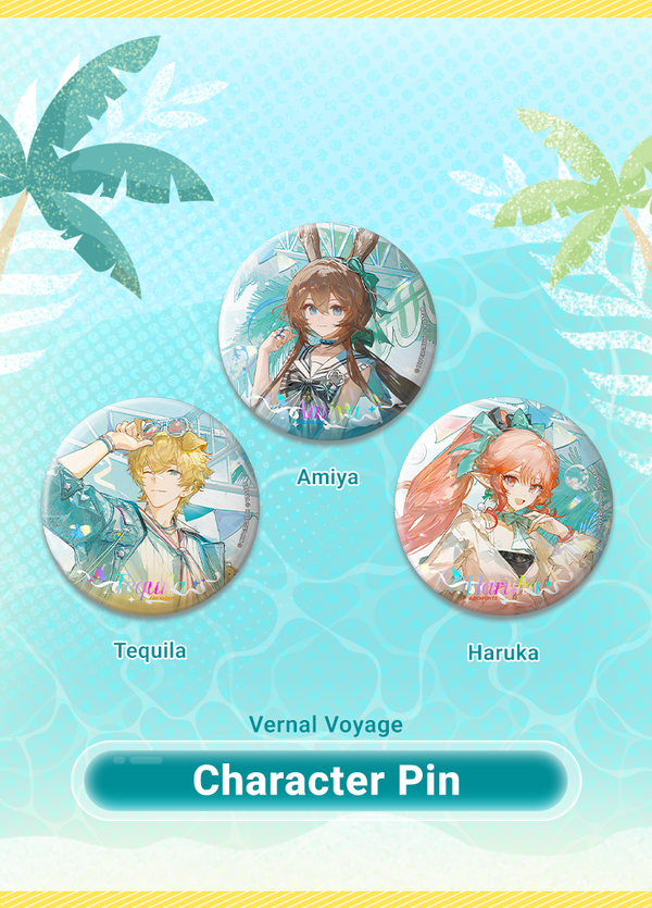 Arknights | Character Pin | Vernal Voyage