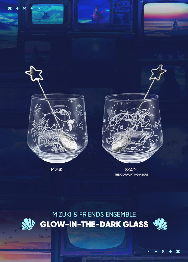 Arknights | Glow-in-the-dark Glass | Mizuki & Friends Ensemble