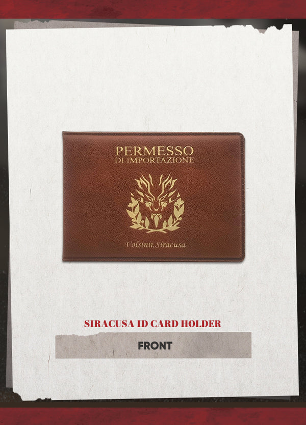 Arknights | Siracusa ID Card Holder | Thank-You Celebration 2023