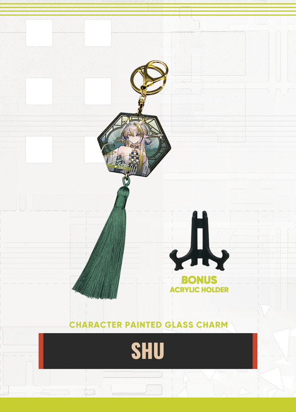 Arknights | Character Painted Glass Charm | 4.5 Anniv