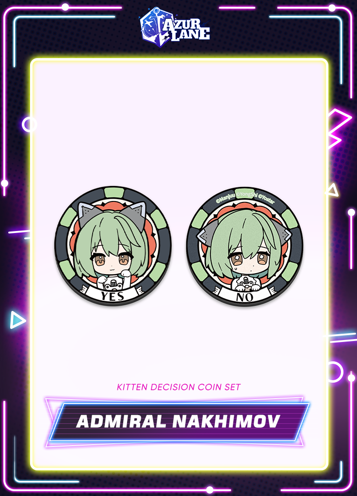 Azur Lane | Kitten Decision Coin Set | Black Friday 2025 – Yostar