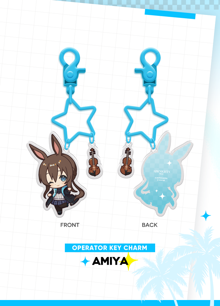 Arknights | Operator Key Charm | 4th Anniv