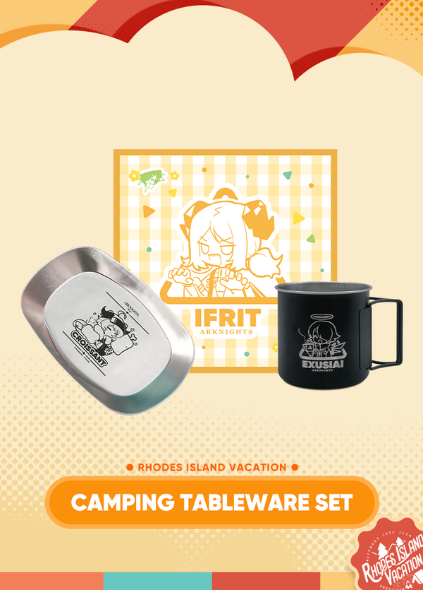 Arknights | Camping Tableware Set | Rhodes Island Vacation