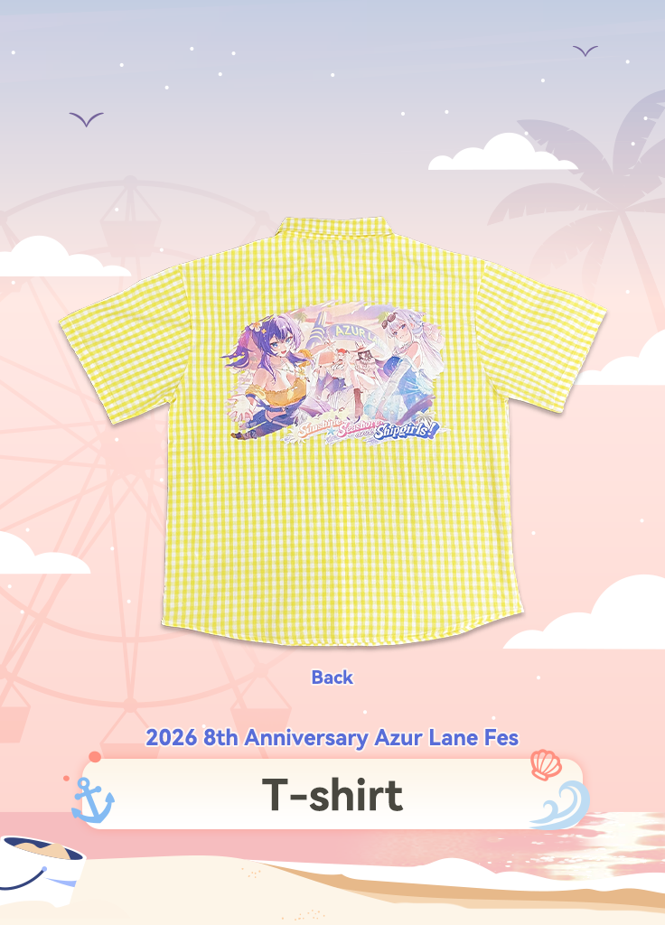 Azur Lane | T-shirt | 2026 Azur Lane Fes – Yostar Official Store