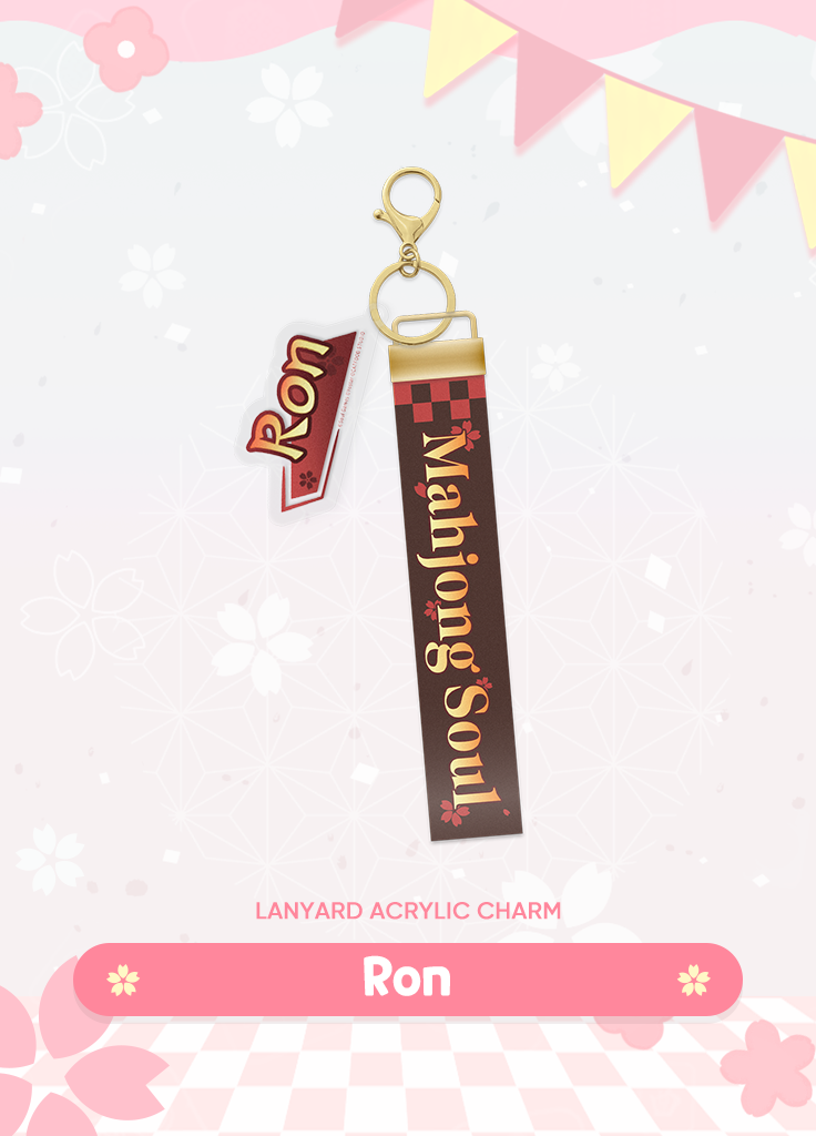 Mahjong Soul | Lanyard Acrylic Charm | 6th Anniv – Yostar Official