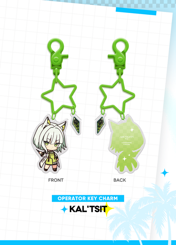 Arknights | Operator Key Charm | 4th Anniv