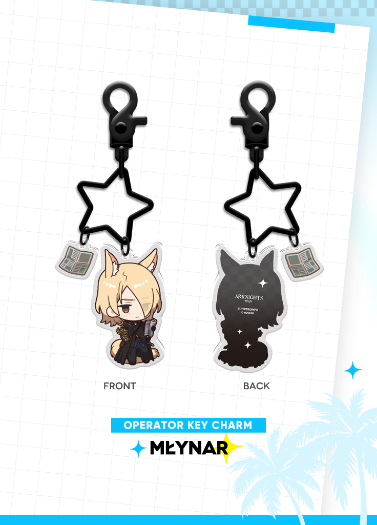 Arknights | Operator Key Charm | 4th Anniv