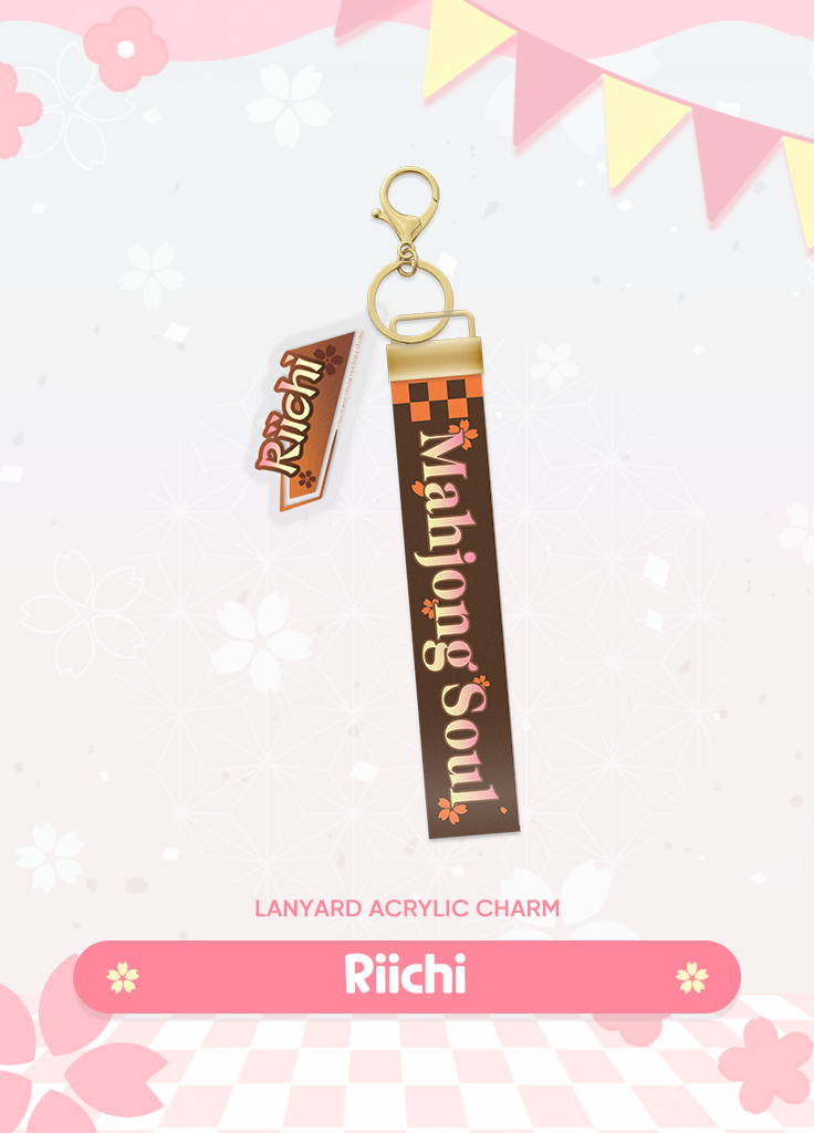 Mahjong Soul | Lanyard Acrylic Charm | 6th Anniv