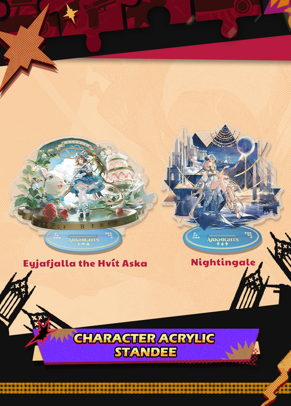 Arknights | Character Acrylic Standee | I Portatori Dei Velluti