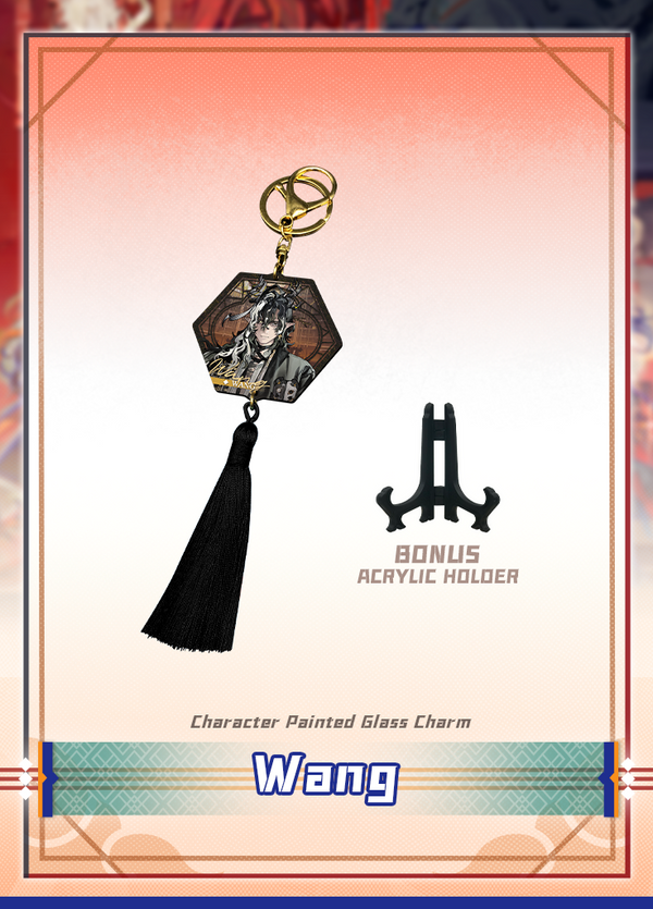 Arknights | Character Painted Glass Charm | 6.5th Anniv