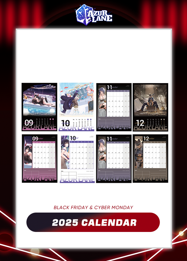 Azur Lane | 2025 Calendar | Black Friday 2024