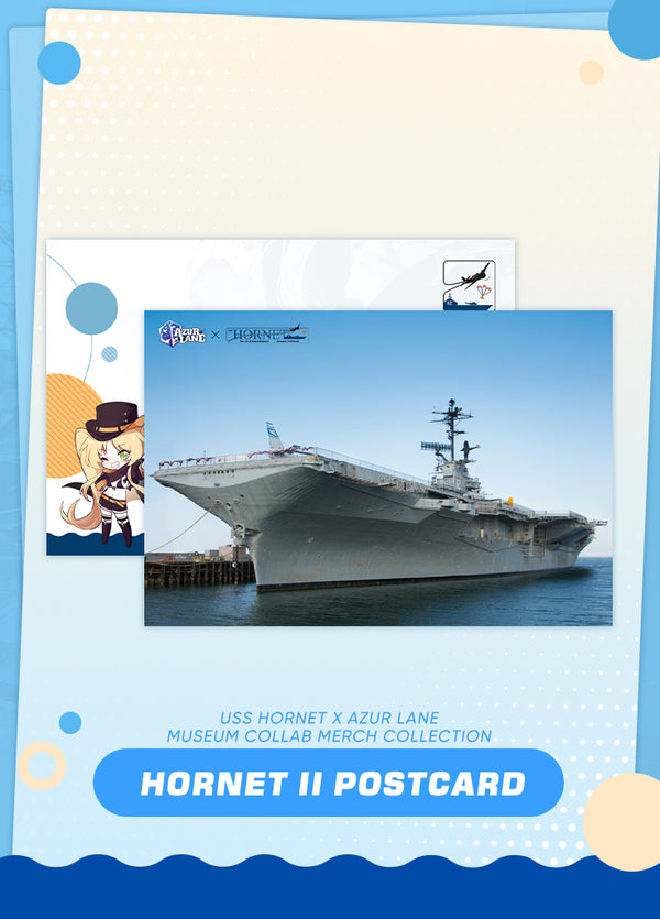 Azur Lane | Hornet II Postcard | USS Hornet Museum Collab