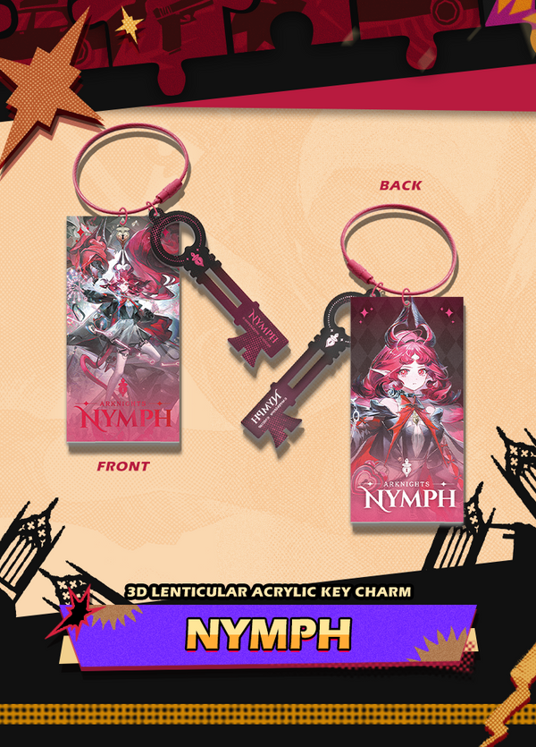Arknights | 3D Lenticular Acrylic Key Charm | I Portatori Dei Velluti