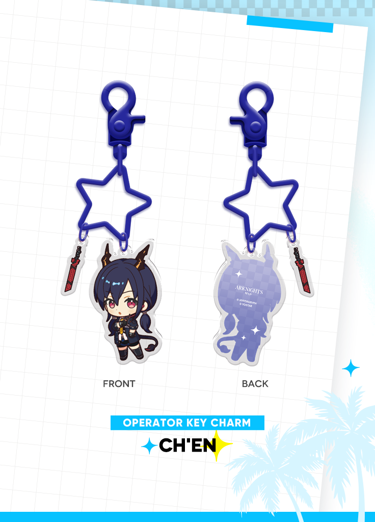 Arknights | Operator Key Charm | 4th Anniv