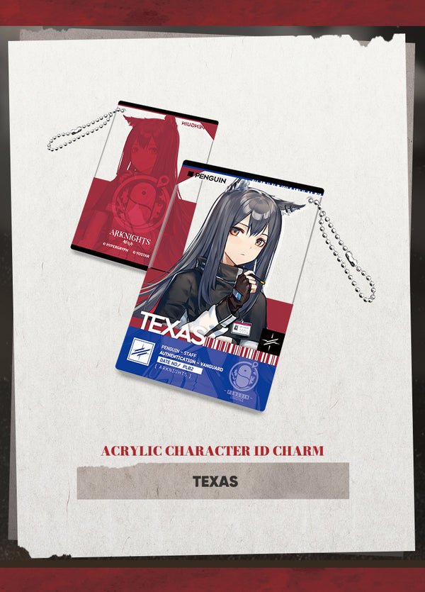 Arknights | Acrylic Character ID Charm | Thank-You Celebration 2023