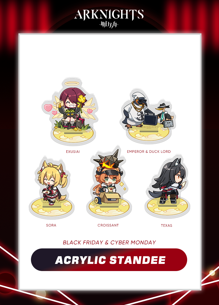 Arknights | Acrylic Standee | Black Friday 2024 – Yostar Official