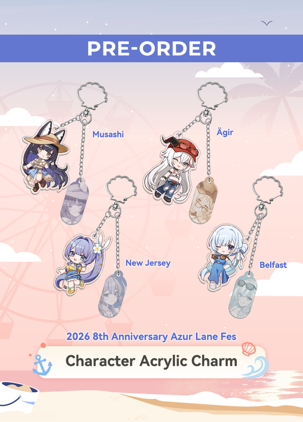 Azur Lane | Character Acrylic Charm | 2026 Azur Lane Fes