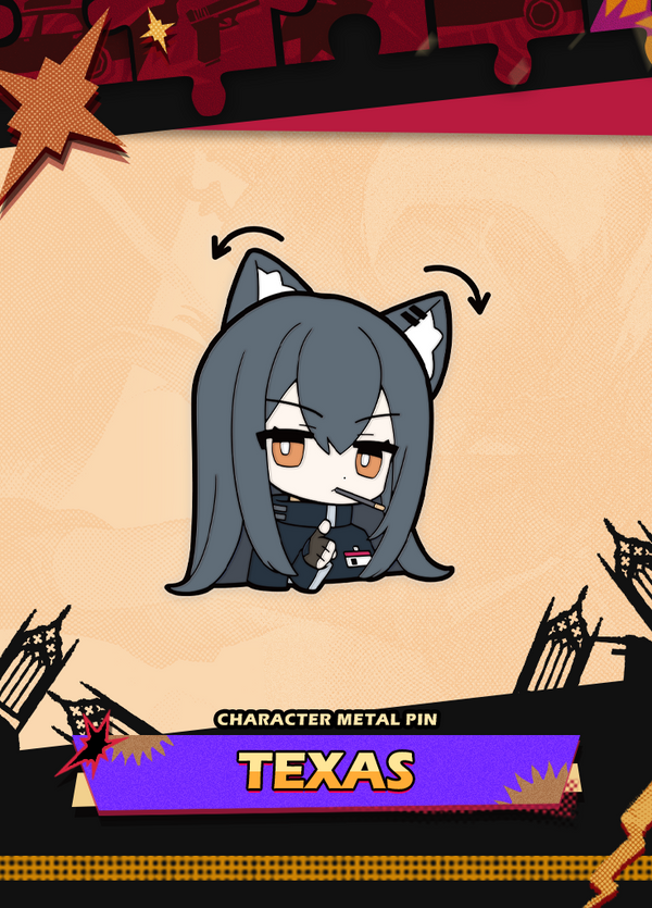 Arknights | Character Metal Pin | I Portatori Dei Velluti