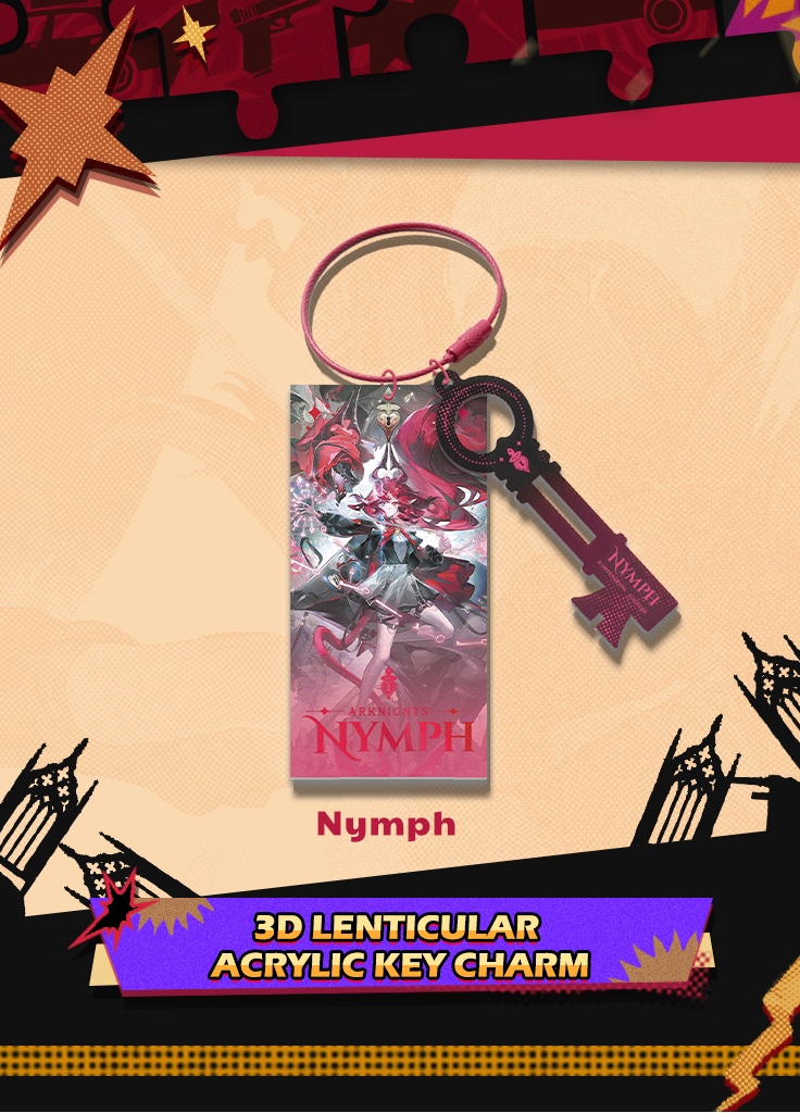 Arknights | 3D Lenticular Acrylic Key Charm | I Portatori Dei Velluti