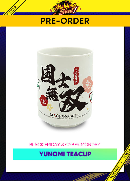 Mahjong Soul | Yunomi Teacup | Black Friday 2023