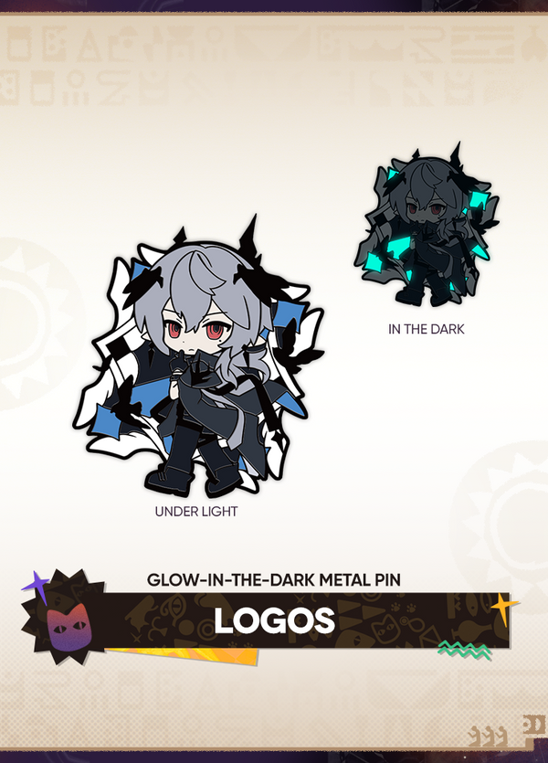 Arknights | Glow-in-the-dark Metal Pin | 5th Anniv