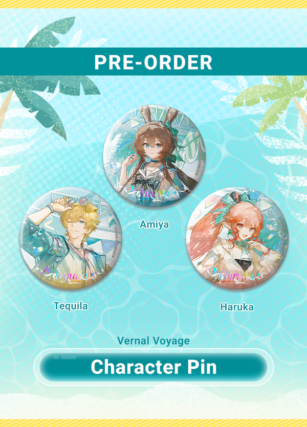 Arknights | Character Pin | Vernal Voyage