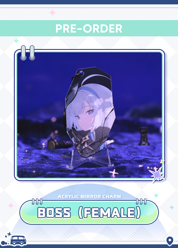 Stella Sora | Acrylic Mirror Charm | Our Stellar Journey