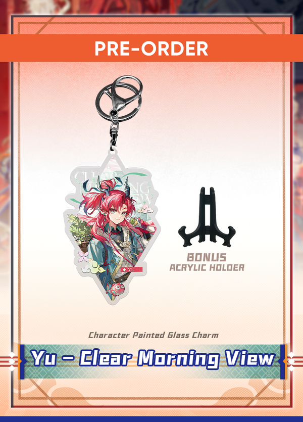 Arknights | Character Painted Glass Charm | 6.5th Anniv