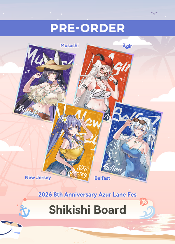 Azur Lane | Shikishi Board | 2026 Azur Lane Fes
