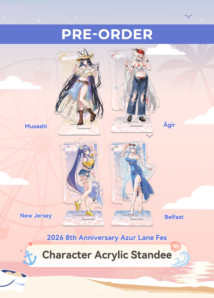 Azur Lane | Character Acrylic Standee | 2026 Azur Lane Fes