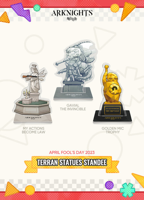 Arknights | Terran Statues Standee | April Fools' Day 2023