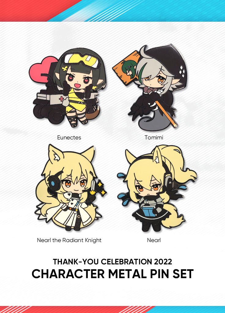 Arknights, Character Metal Pin Set