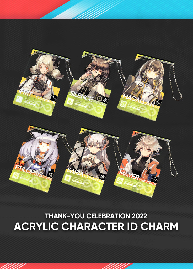 Arknights, Character Metal Pin Set