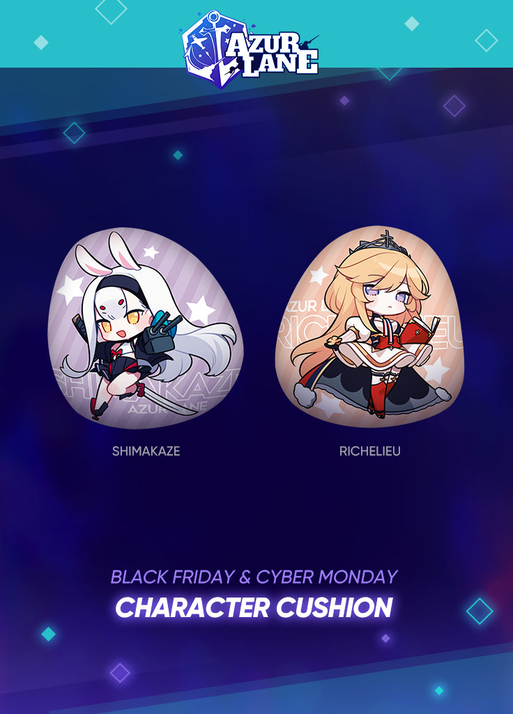 Azur Lane | Character Cushion | Black Friday 2022