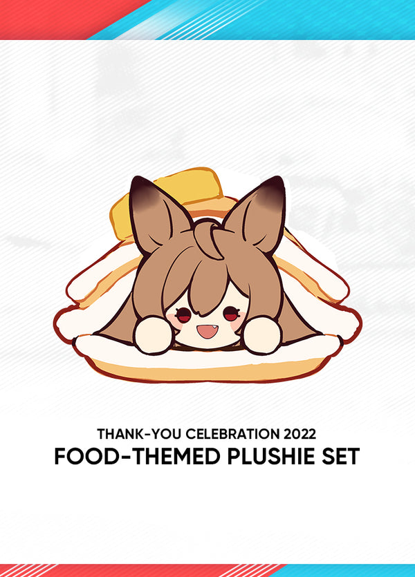 Arknights | Food-Themed Plushie Set | Thank-You Celebration 2022