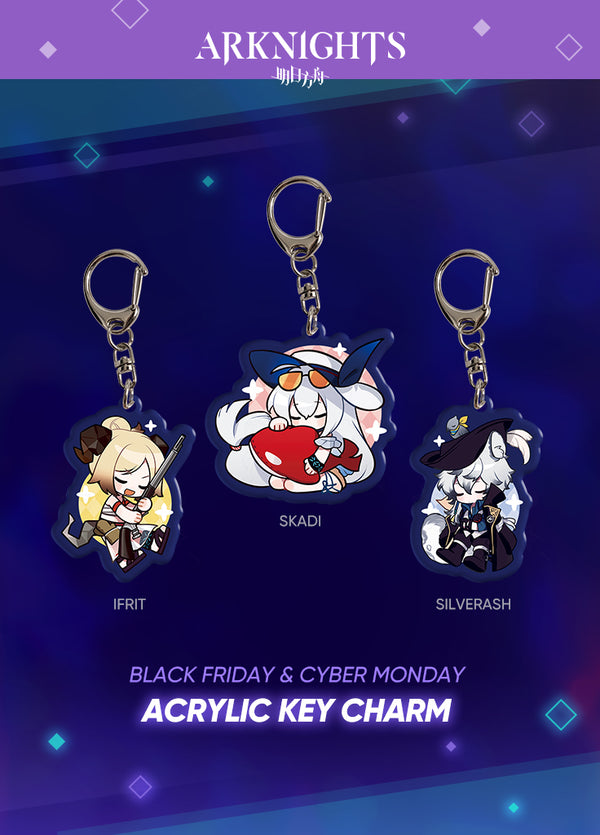 Arknights | Acrylic Key Charm | Black Friday 2022