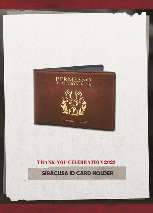 Arknights | Siracusa ID Card Holder | Thank-You Celebration 2023