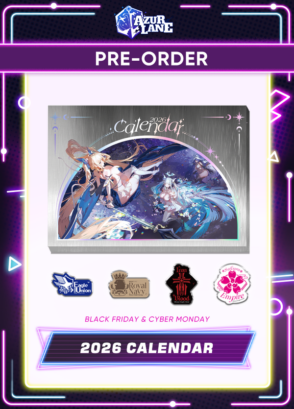 Azur Lane | 2026 Calendar | Black Friday 2025