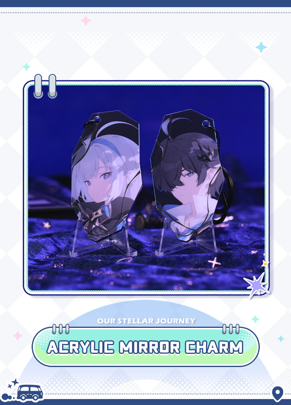 Stella Sora | Acrylic Mirror Charm | Our Stellar Journey