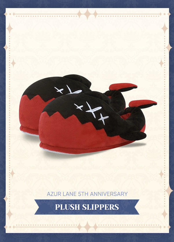 Azur Lane | Plush Slippers | 5th Anniv