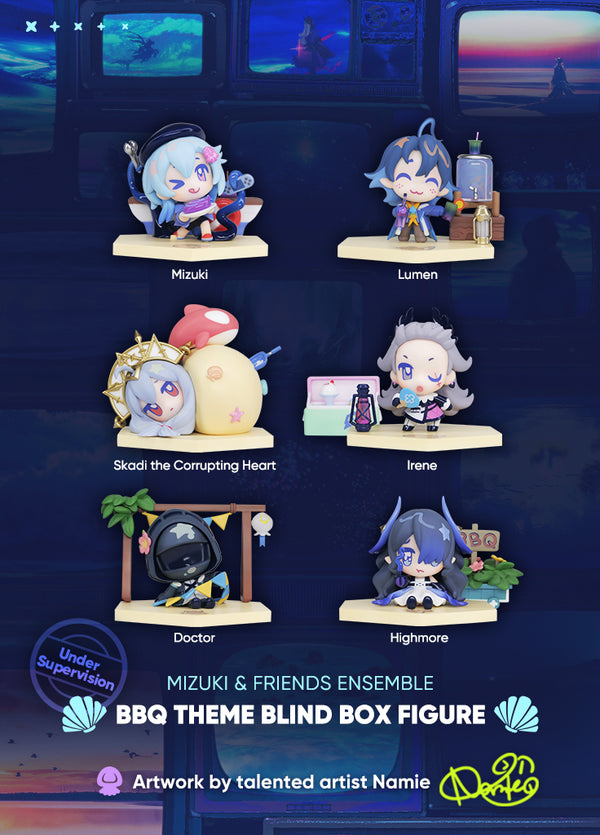 Arknights | BBQ Theme Blind Box Figure | Mizuki & Friends Ensemble