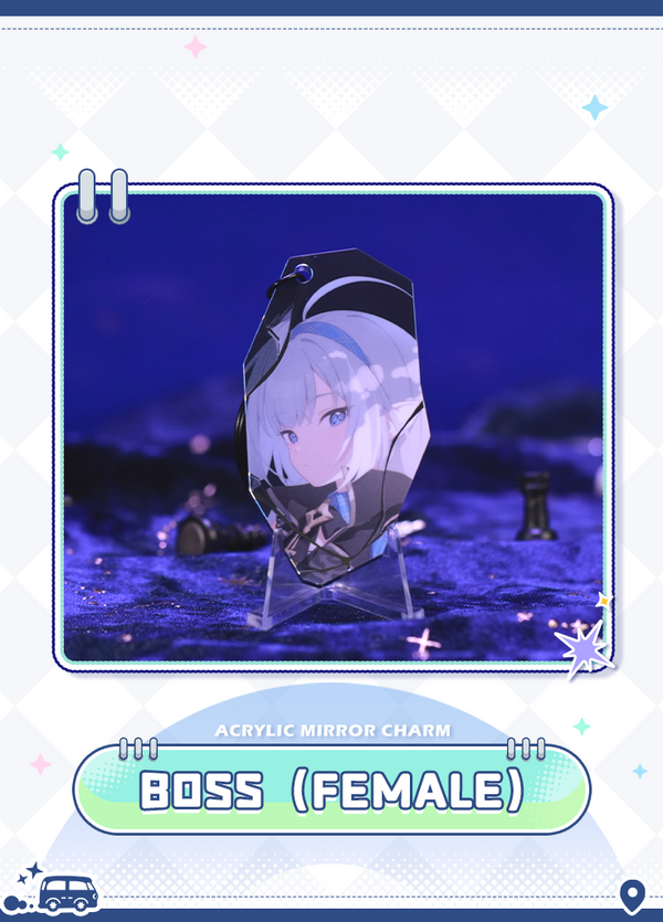 Stella Sora | Acrylic Mirror Charm | Our Stellar Journey