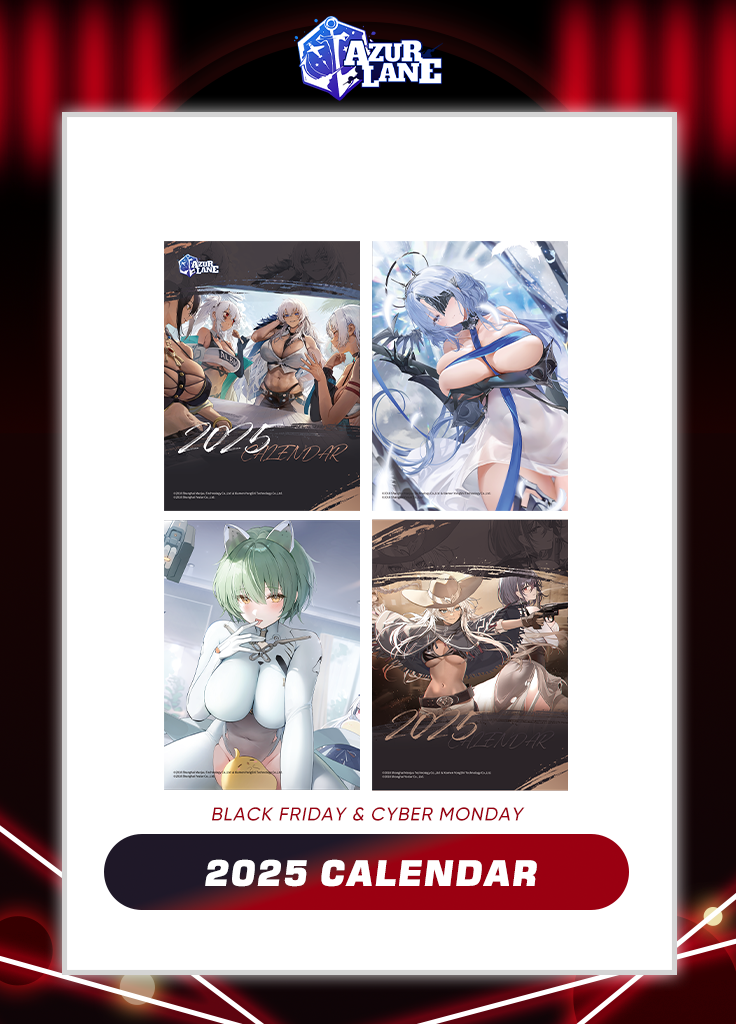 Azur Lane | 2025 Calendar | Black Friday 2024