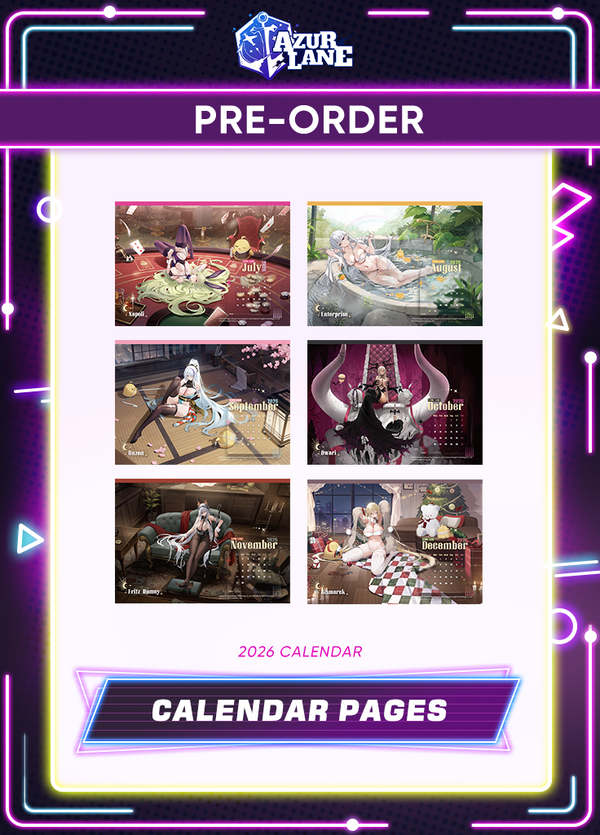 Azur Lane | 2026 Calendar | Black Friday 2025