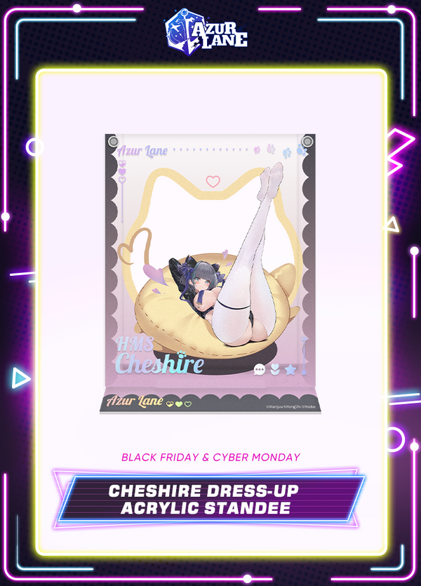 Azur Lane | Cheshire Dress-Up Acrylic Standee | Black Friday 2025