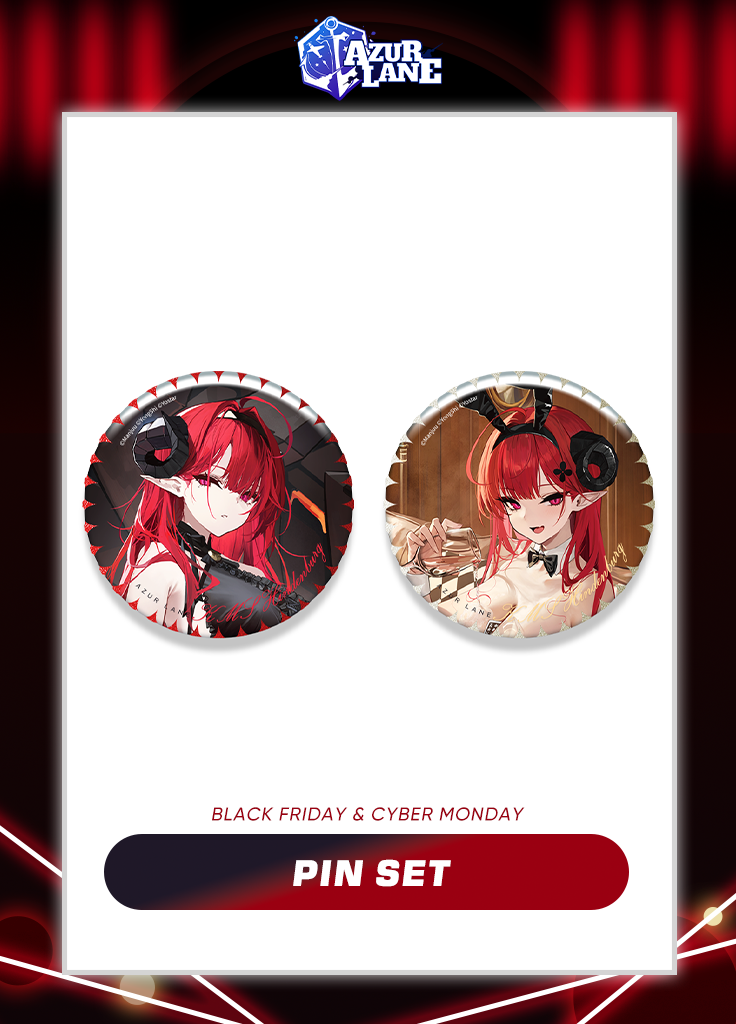 Azur Lane | Pin Set | Black Friday 2024