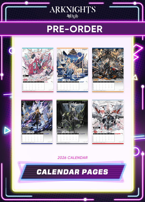 Arknights | 2026 Calendar | Black Friday 2025