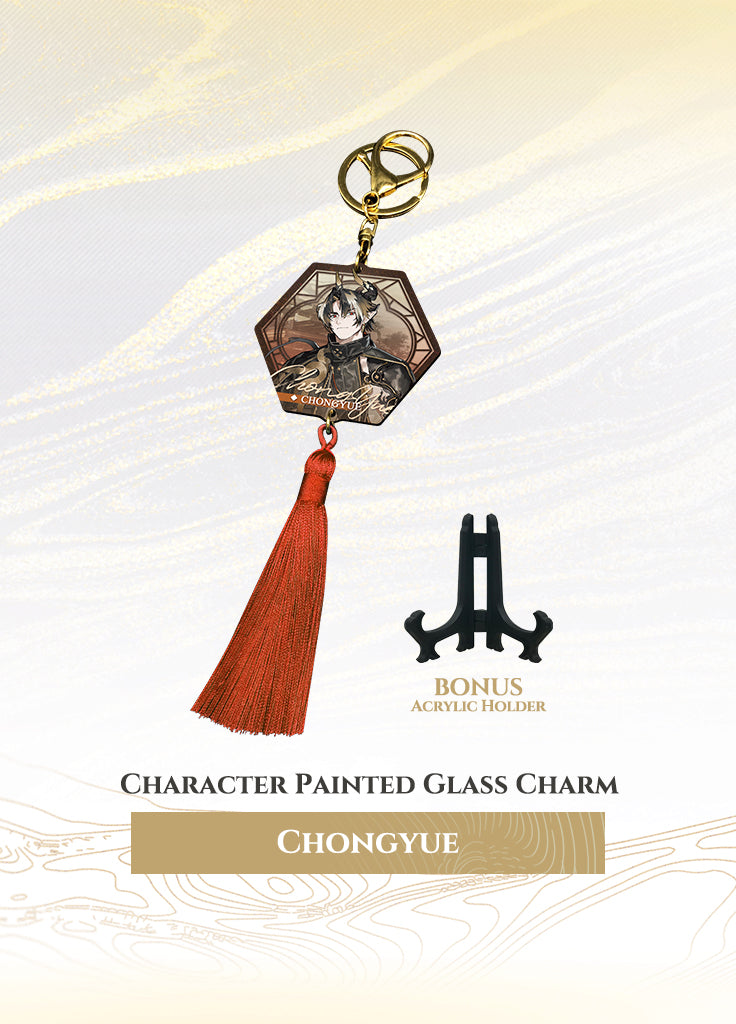 Arknights | Character Painted Glass Charm | 3.5 Anniv