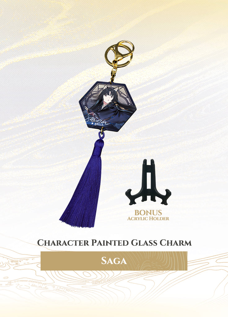 Arknights | Character Painted Glass Charm | 3.5 Anniv